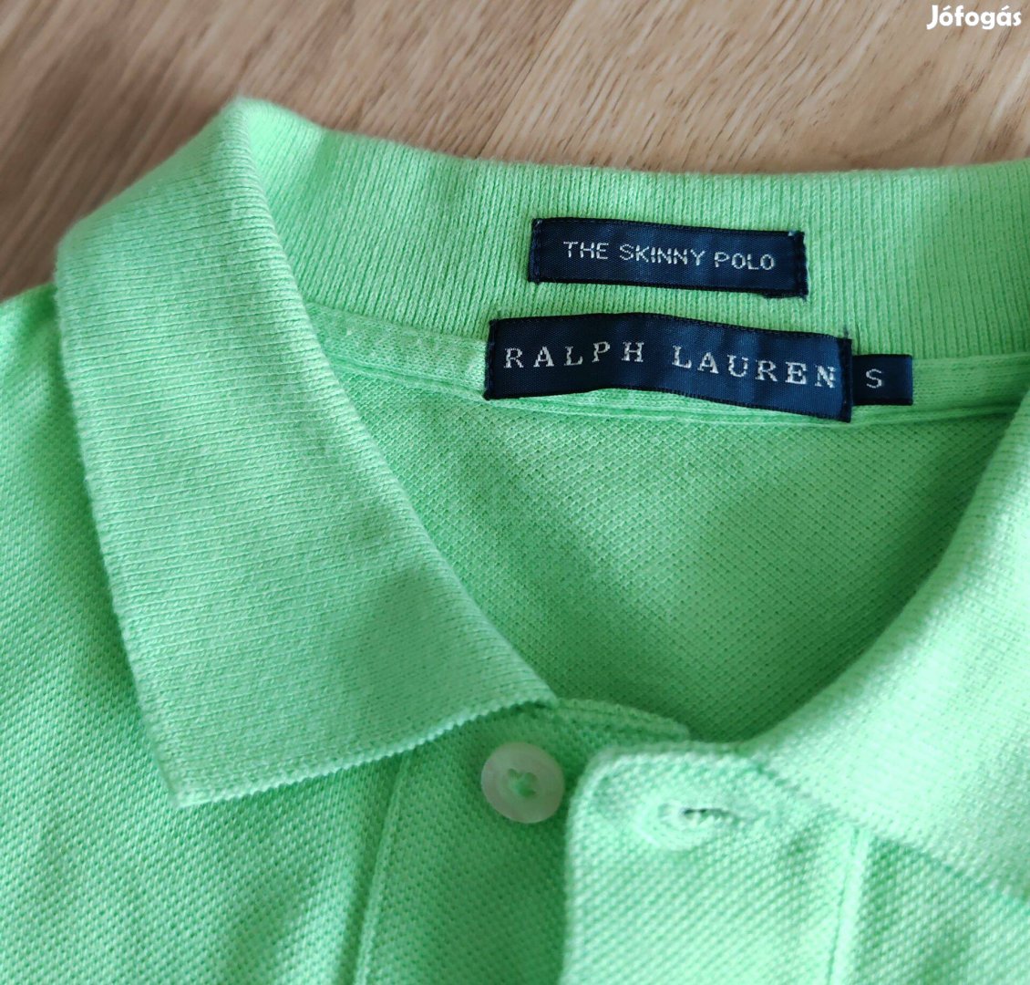 Ralph Lauren női pamut skinny fit póló