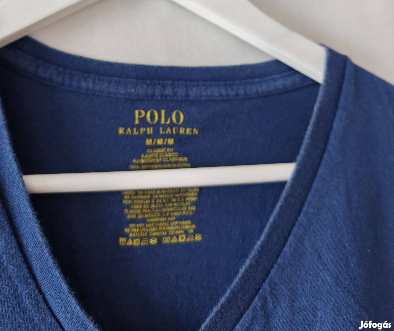 Ralph Lauren rugalmas pamut férfi póló