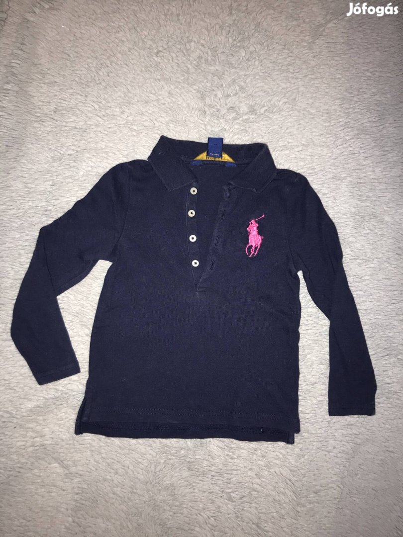 Ralph lauren sötétkék felső 3/3T 3 év