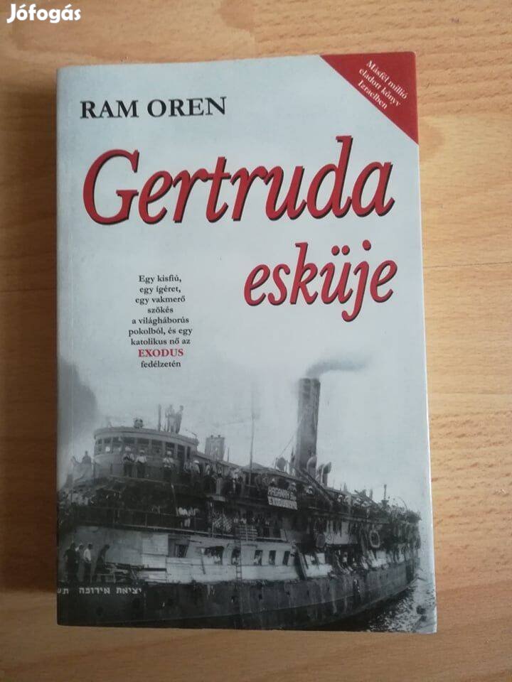 Ram Oren Gertruda esküje c olvasatlan könyv 1500 Ft