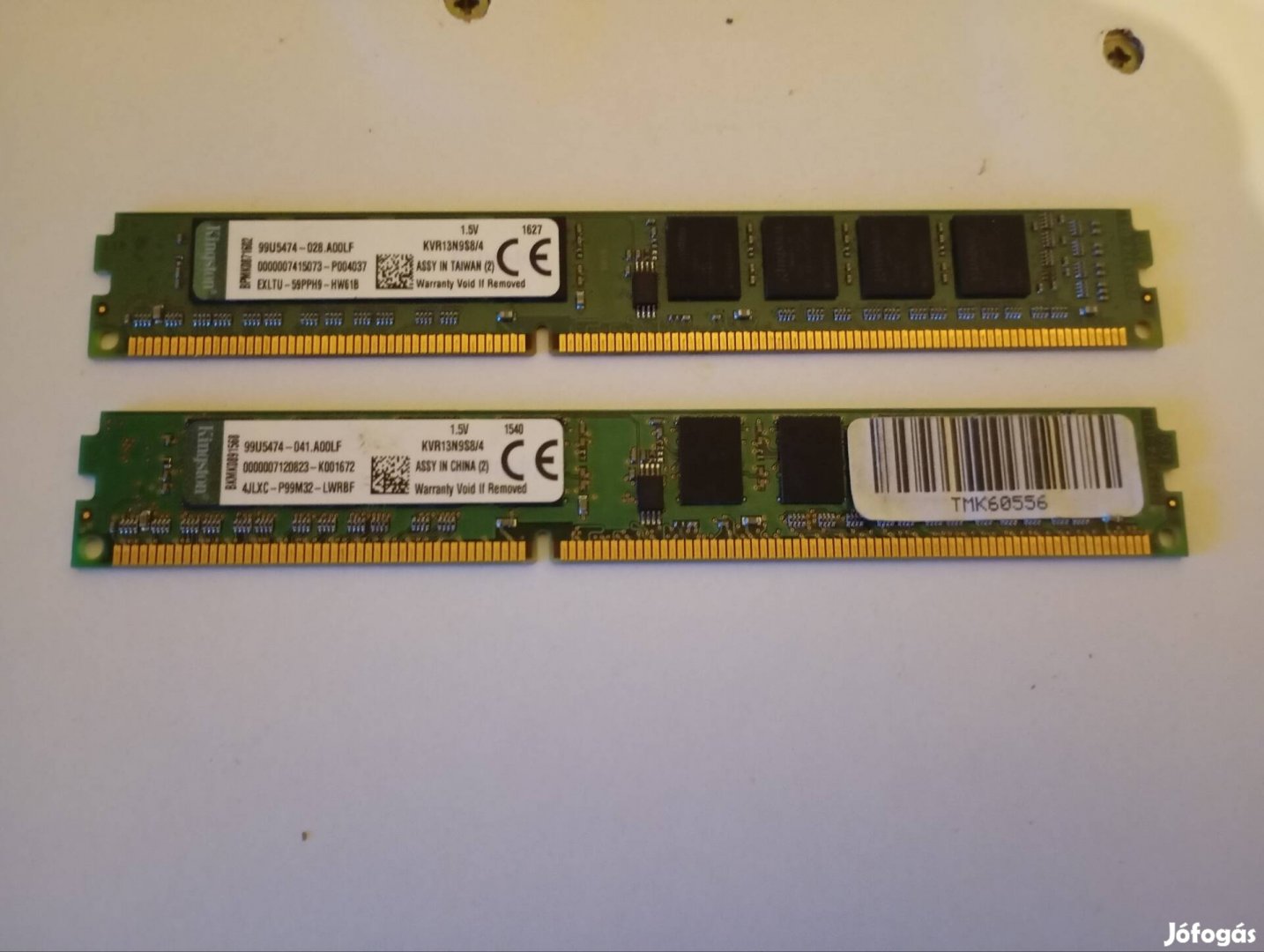 Ram. Ddr3 2x4 GB ddr3 1333 MHz Kingston ,,fix 3500 Ft fix