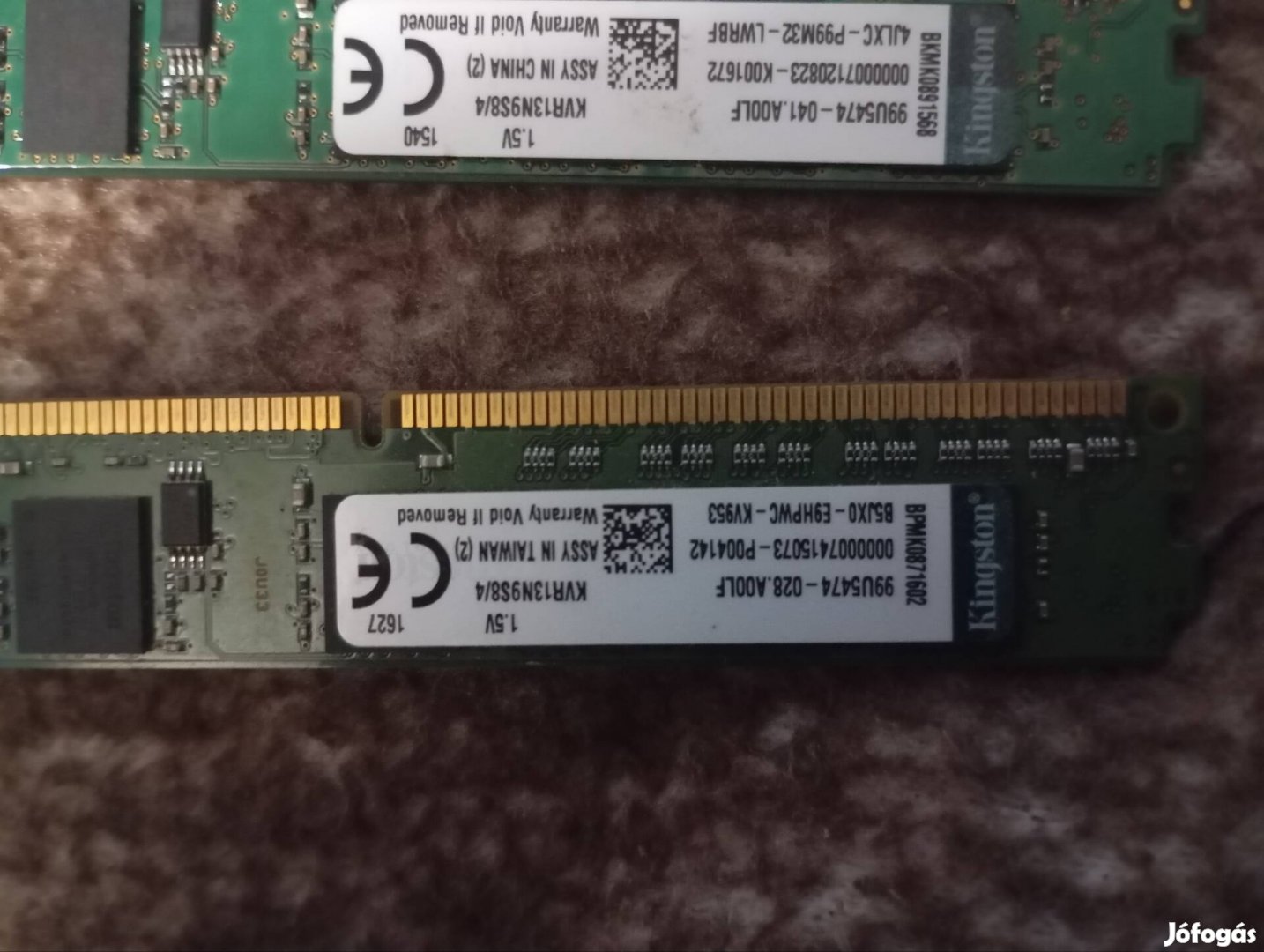 Ram ddr3 2x4gb 1333 MHz,Kingston ,5000ft fix 