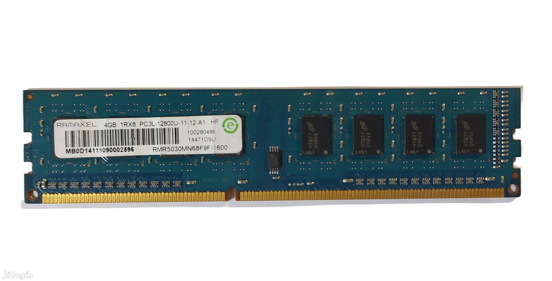 Ramaxel 4GB DDR3 1600MHz memória