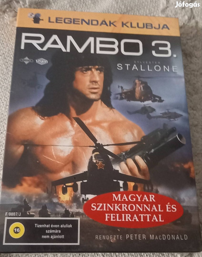 Rambo 3. - legendák klubja - bontatlan