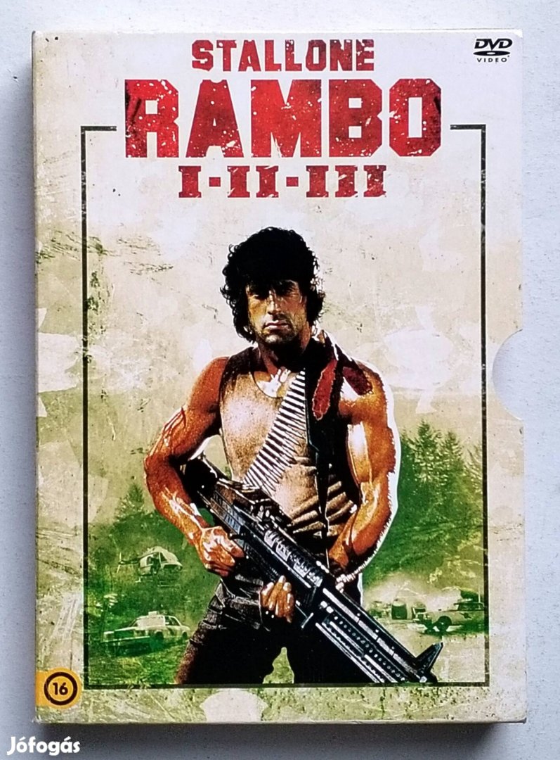 Rambo Trilógia (3 DVD) 