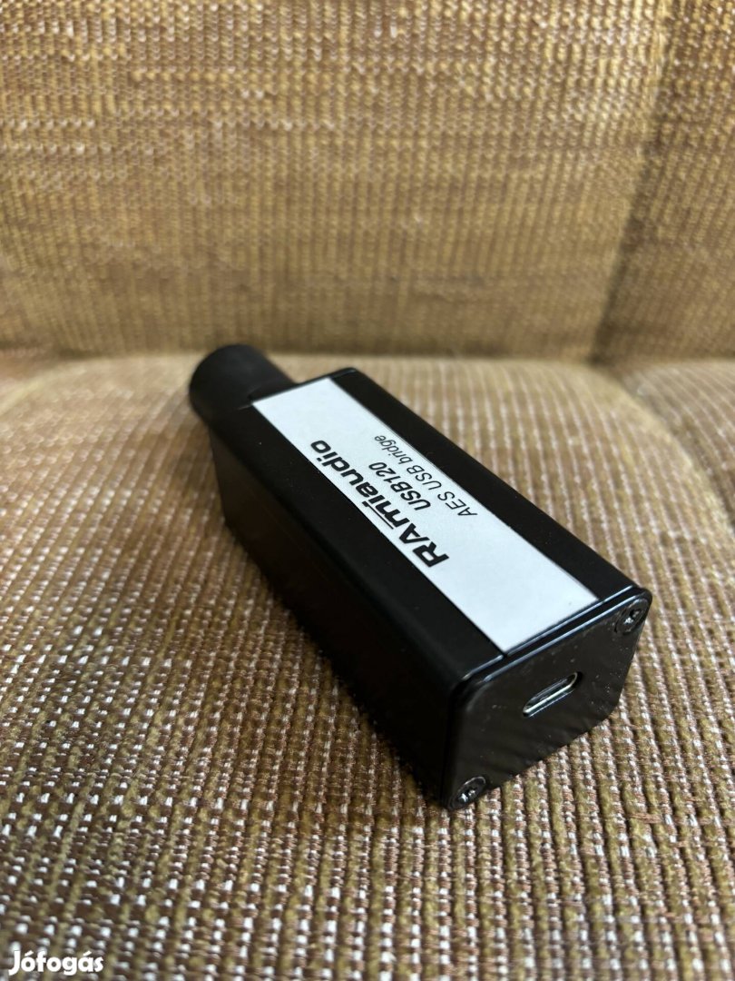 Ramiaudio USB120 AES dongle/Digital impedance adapter.