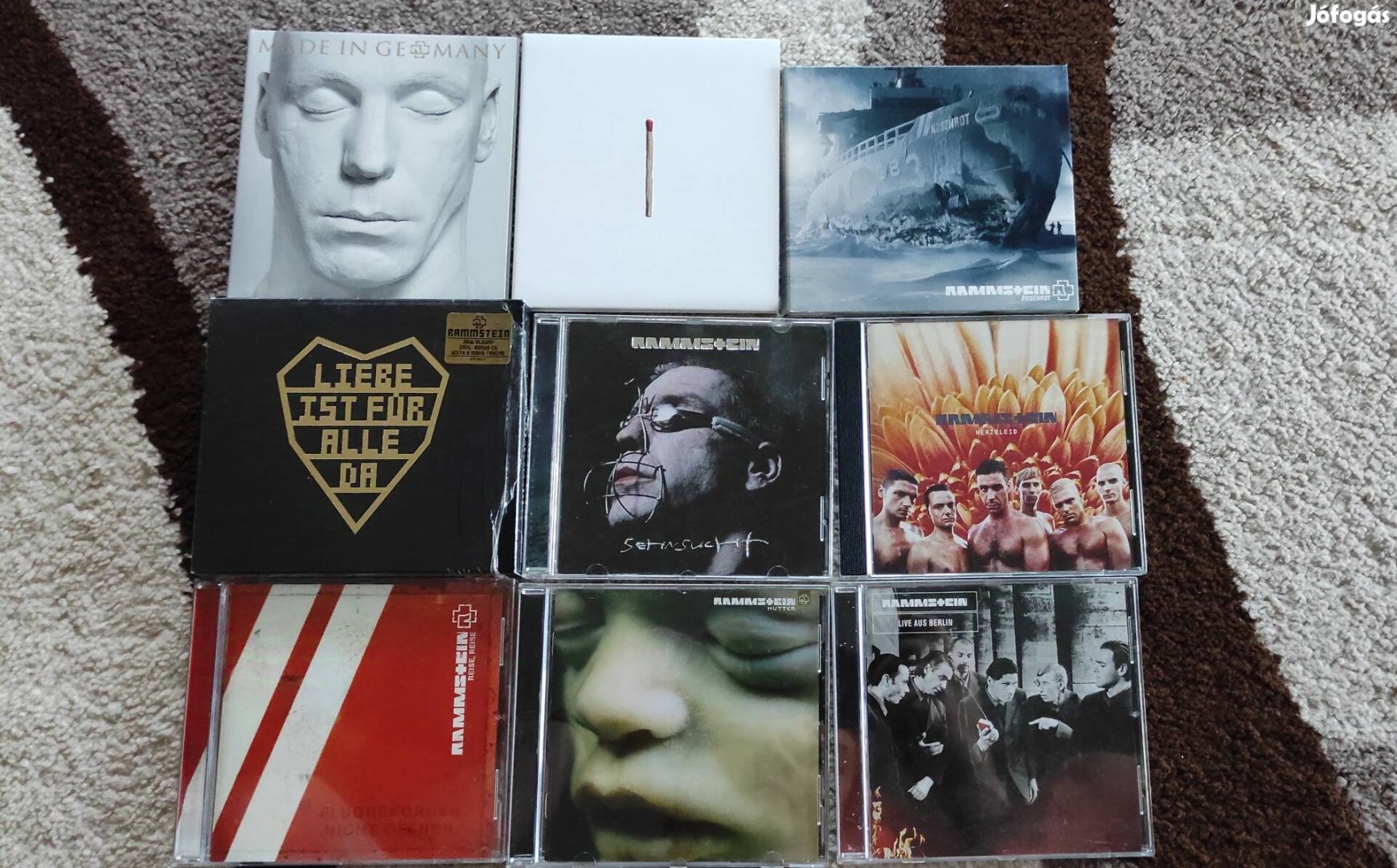 Rammstein cd gyűjtemény