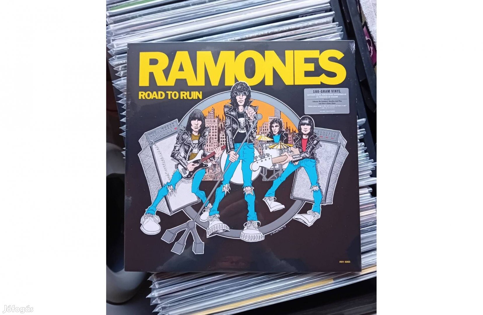 Ramones - Road To Ruin Bakelit Lemez LP Bontatlan