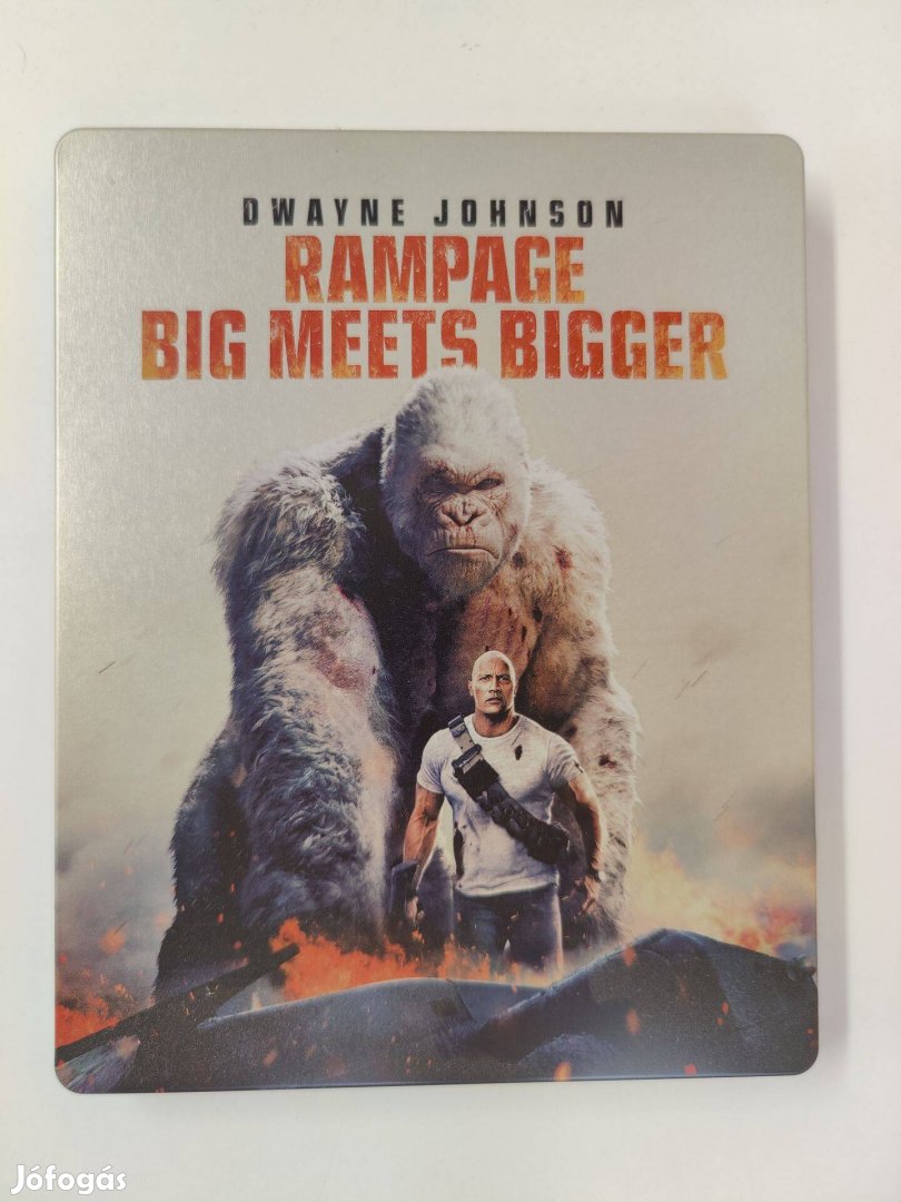Rampage - Tombolás Blu-Ray ( fémdobozos ) Steelbook