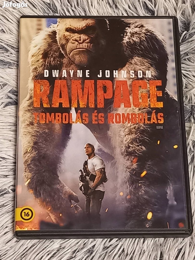 Rampage tombolás és rombolás DVD film 