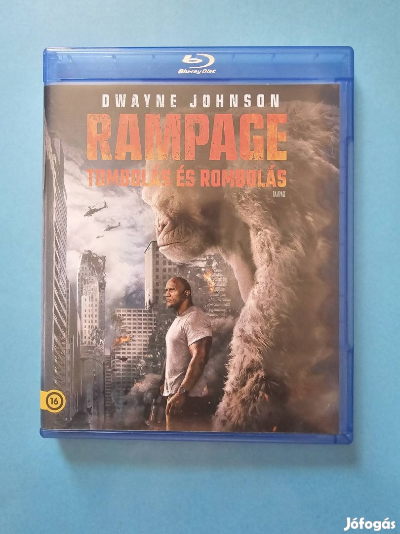 Rampage tombolás és rombolás blu-ray