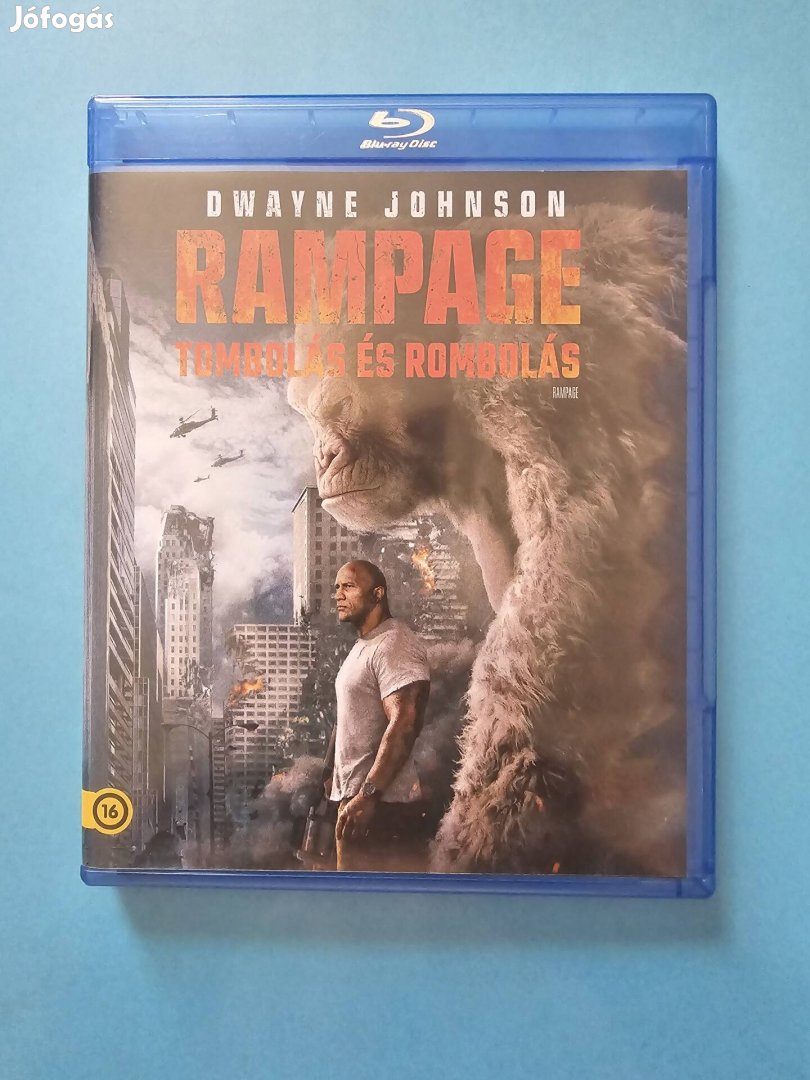 Rampage tombolás és rombolás blu-ray