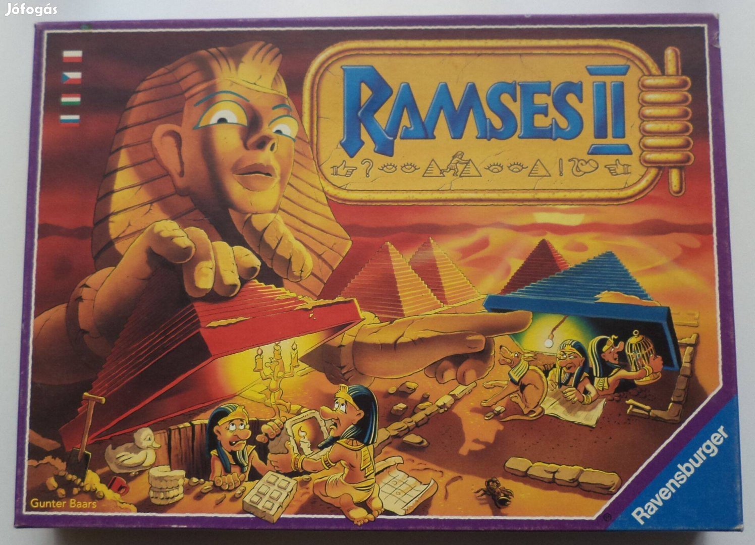 Ramses II /társasjáték,hiánytalan/