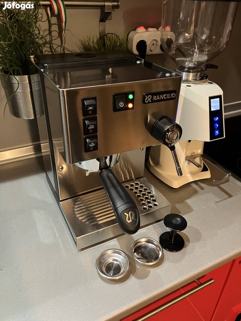 Rancilio Silvia V5 E karos kávégép, Gaggia, Lelit