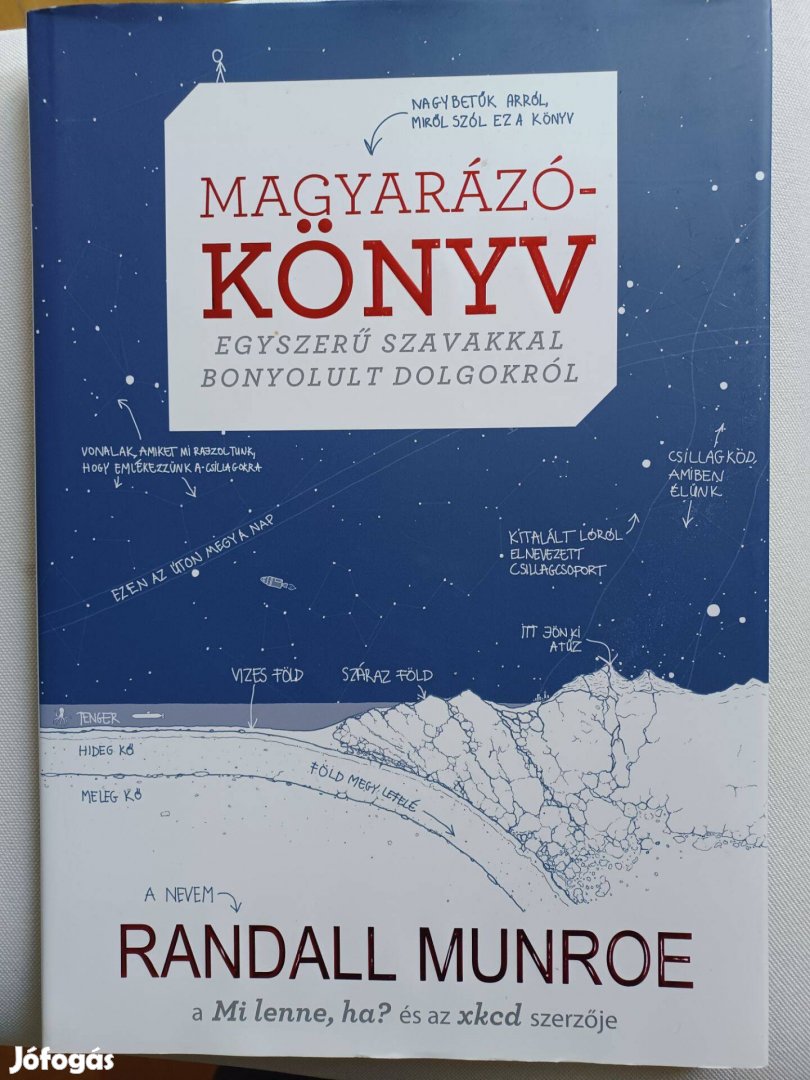 Randall Munroe: Magyarázókönyv - új könyv