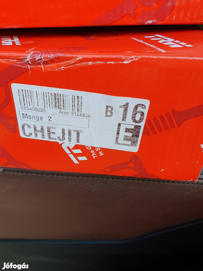 Range Rover L322 TRW Hátsó Féktárcsa