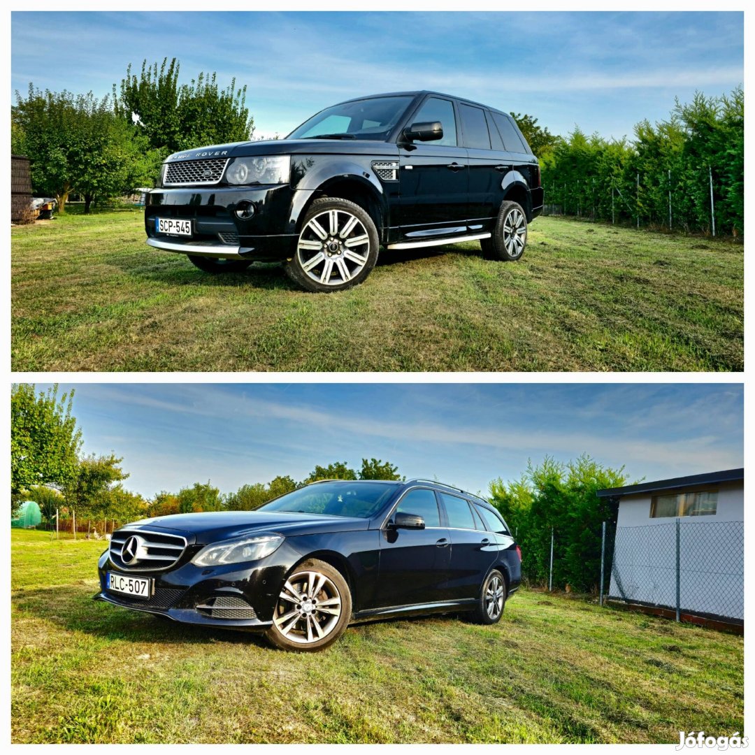 Range Rover Sport & Mercedes-benz E300