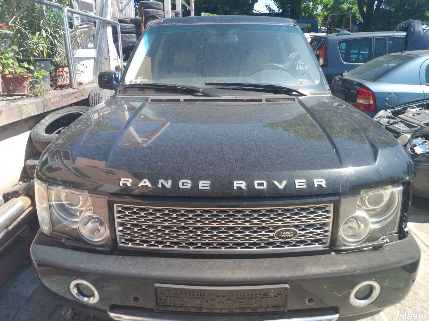 Range Rover bontás, lökhárító, motorháztető, sárvédő