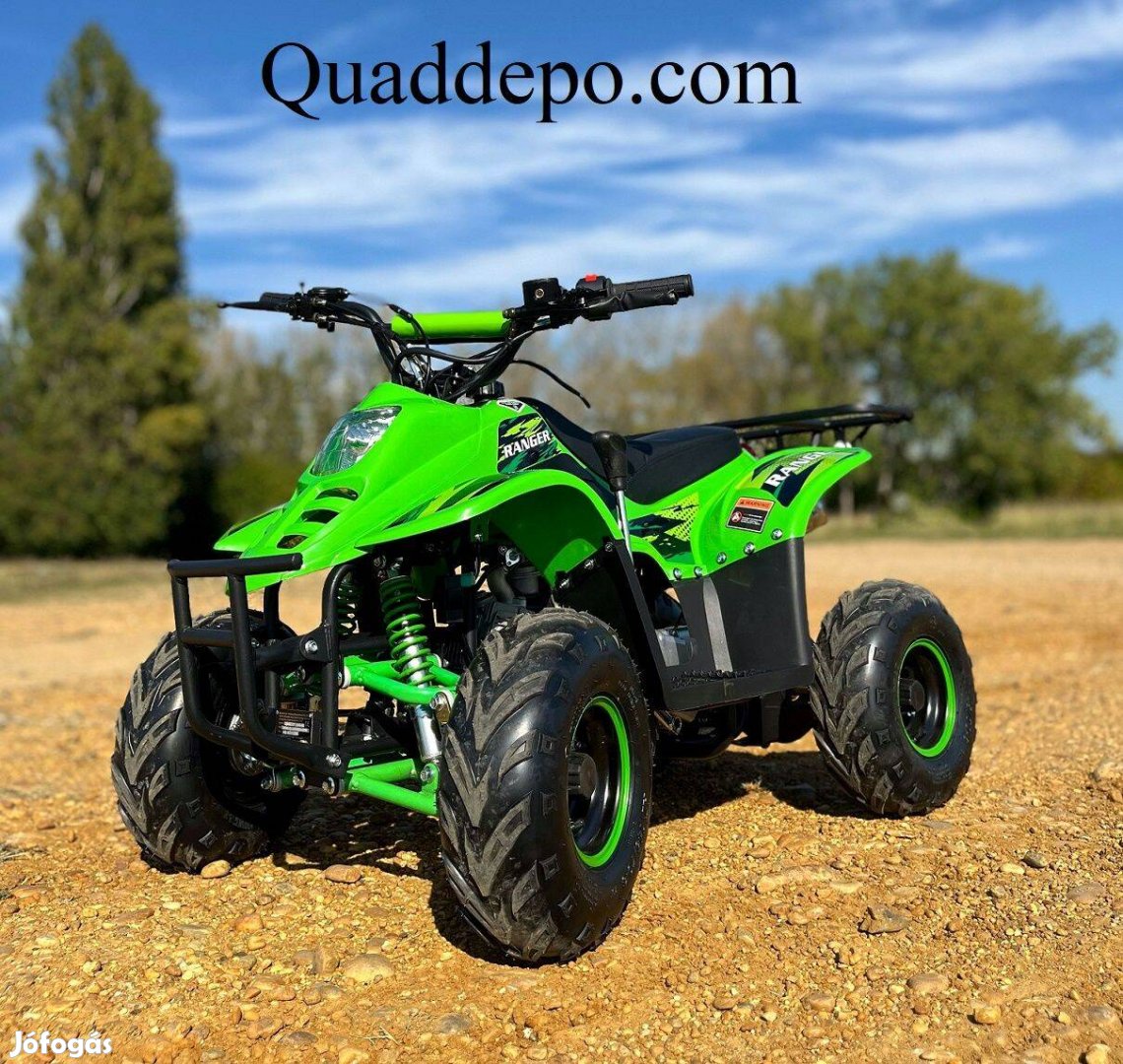 Ranger 001 gyerek quad 110cc a legjobb áron nálunk zöld