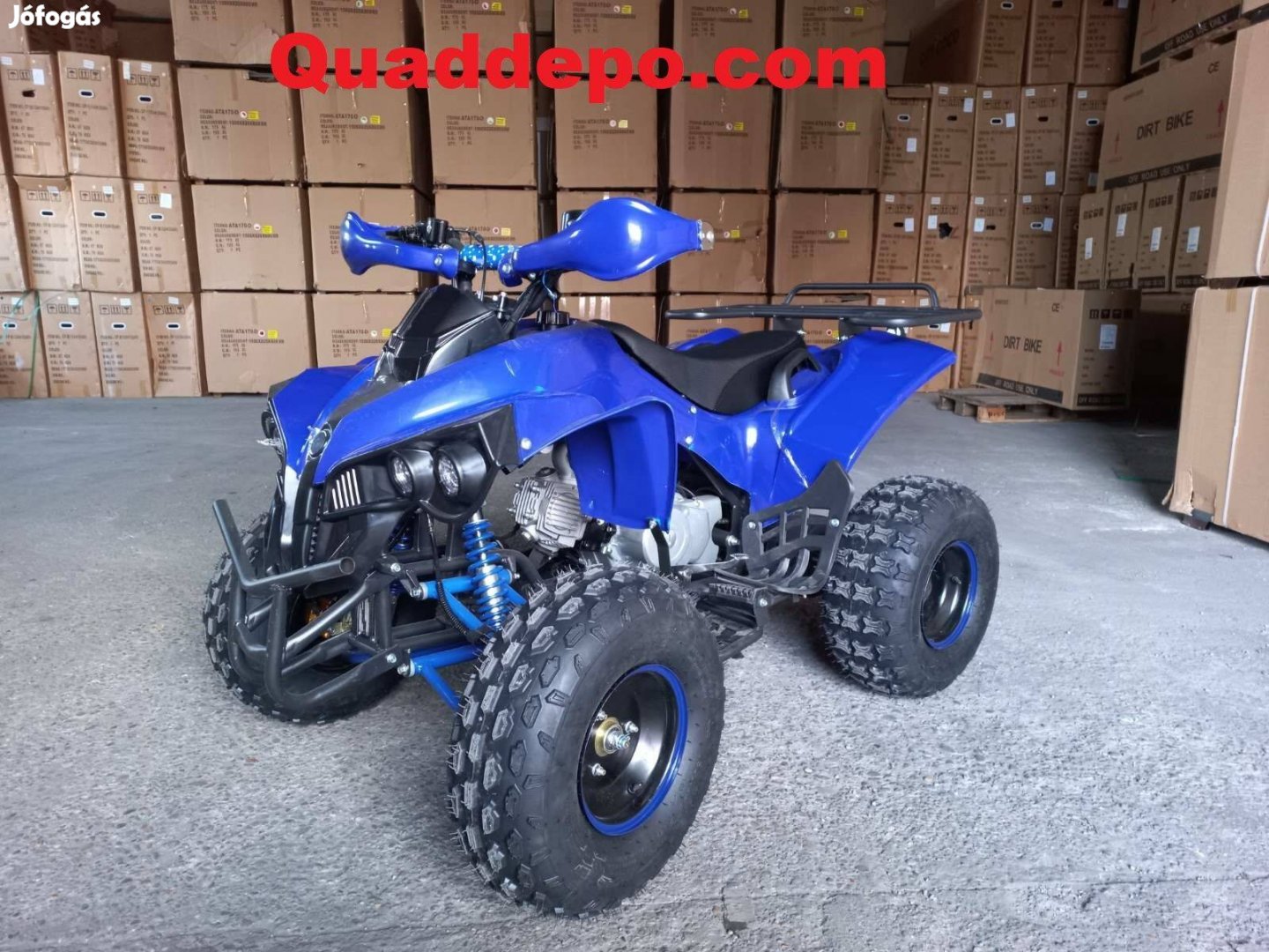 Ranger 008 gyerek quad 125cc kék Erősített modell