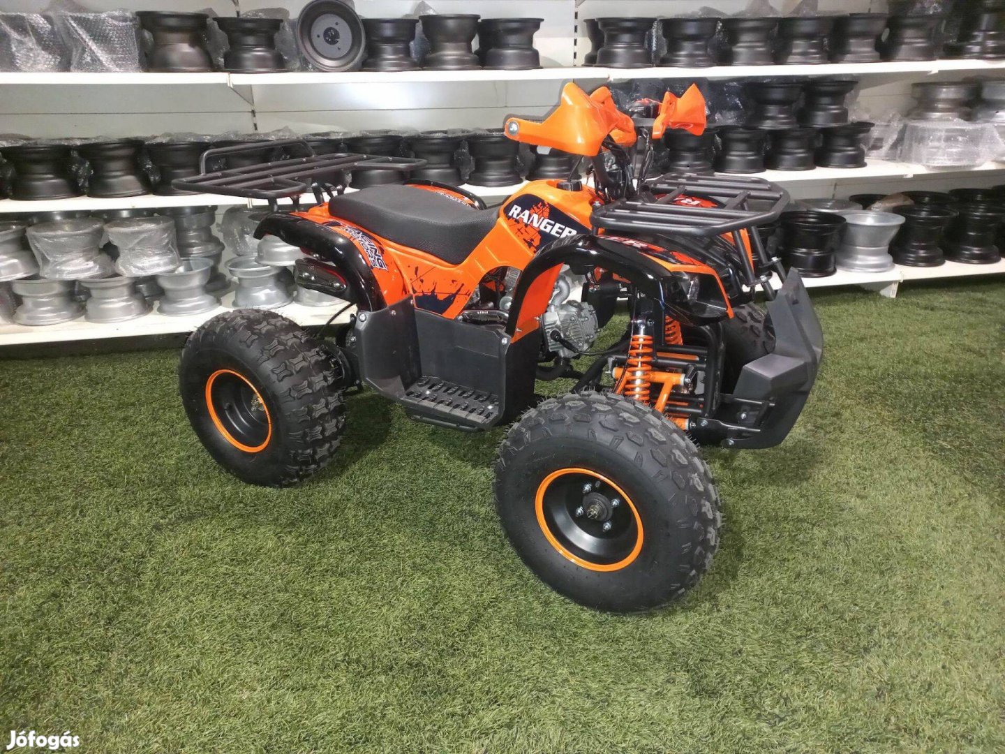 Ranger 124cc gyerek quad Gyere és próbáld ki ingyen! orange