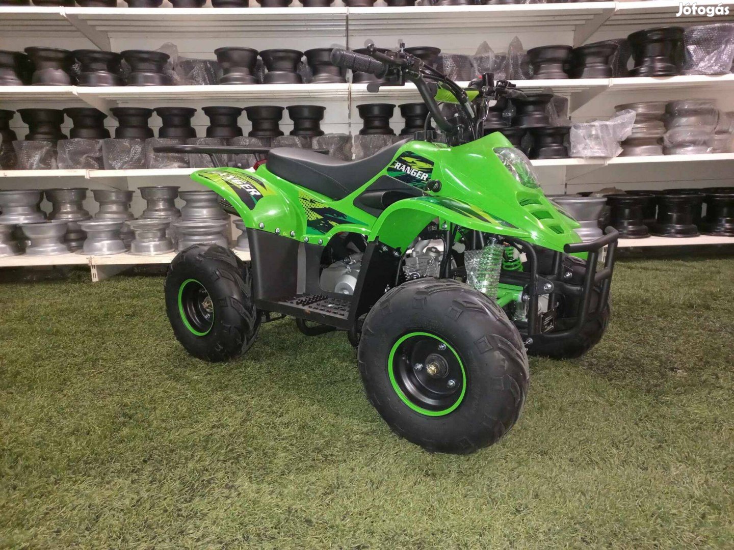 Ranger gyerek quad 110cc! Ingyen kipróbálható, több év garancia! zöld