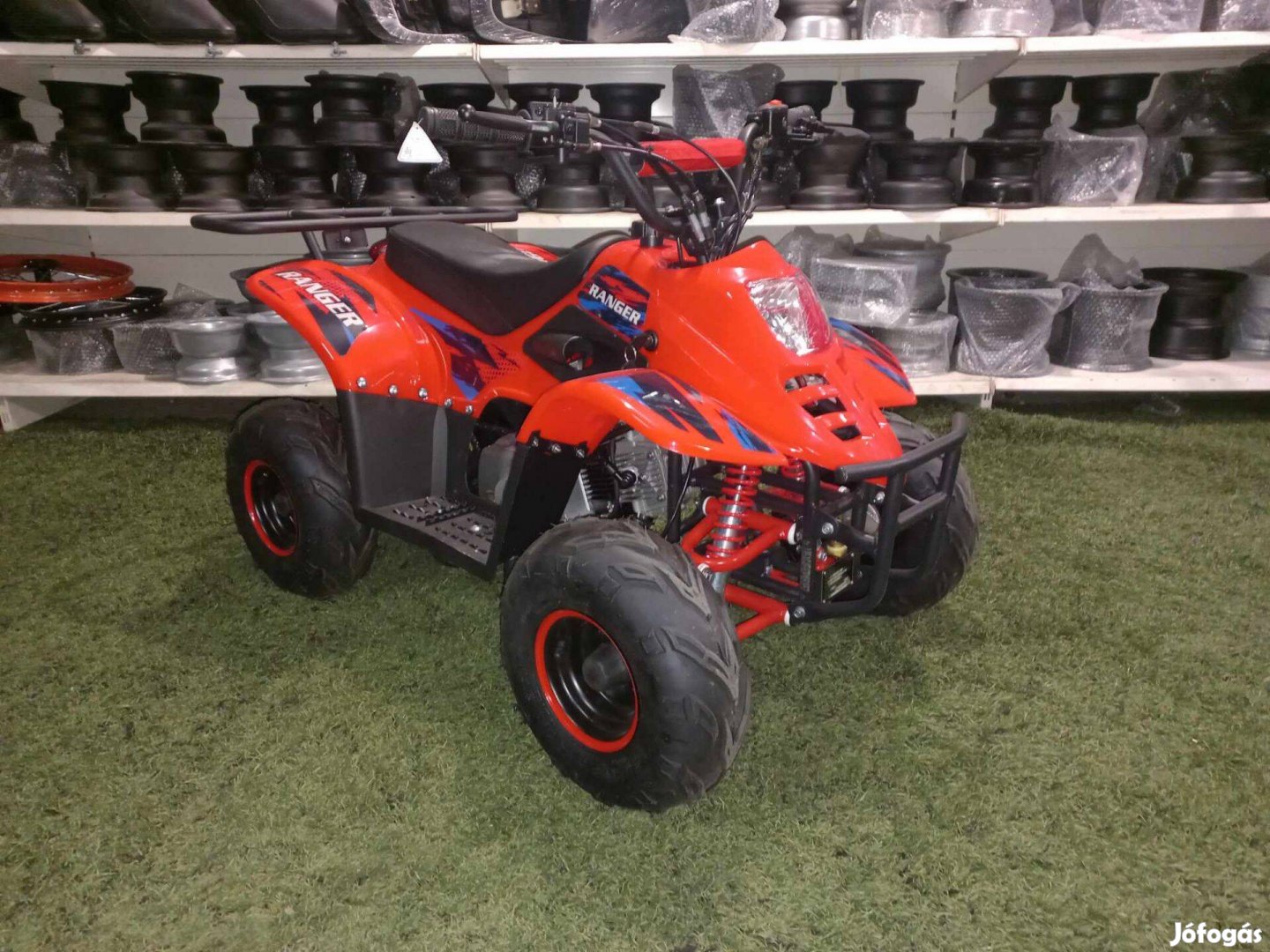 Ranger gyerek quad 110cc automata piros. Quaddepo.com a legjobb ár