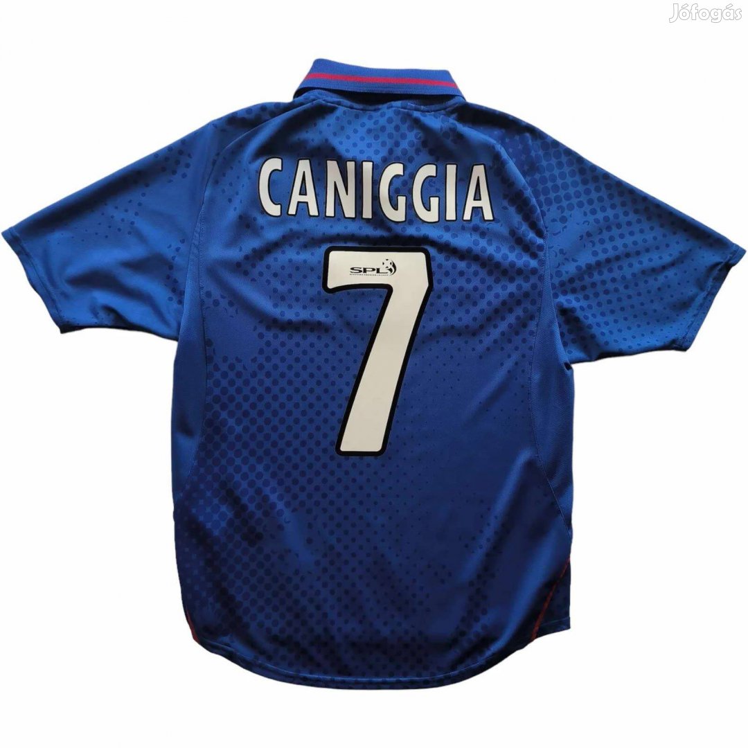 Rangers 2002-03 Diadora hazai Claudio Caniggia foci mez S-es