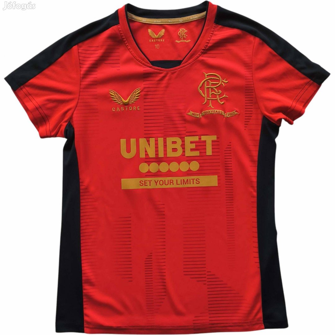 Rangers 2021-22 Castore pre-match foci mez gyerek L-es