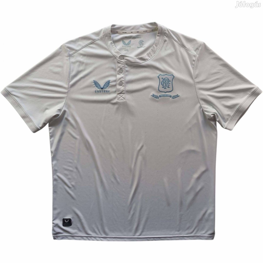Rangers 2021-22 Castore training foci mez 4XL-es