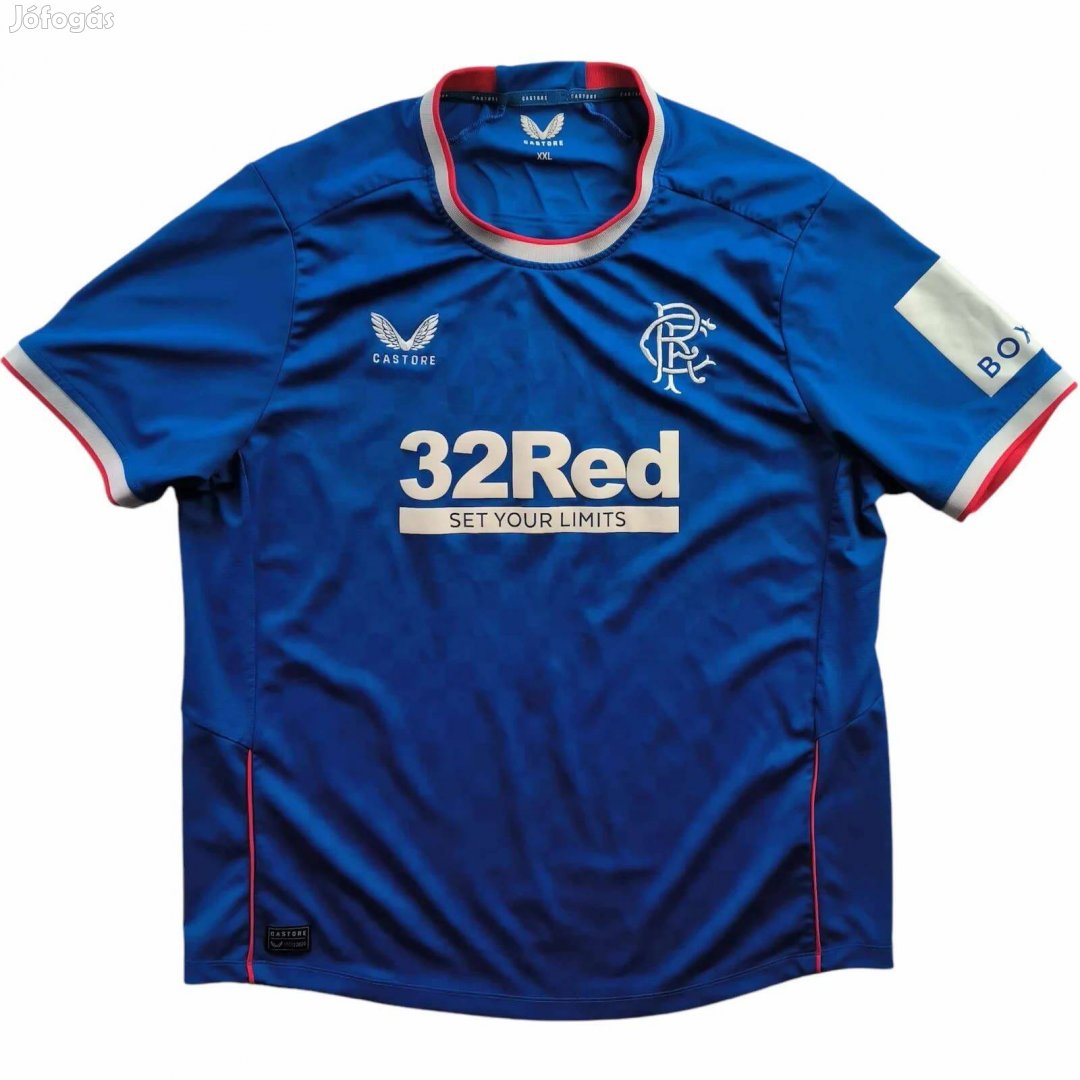 Rangers 2022-23 Castore hazai foci mez XXL-es