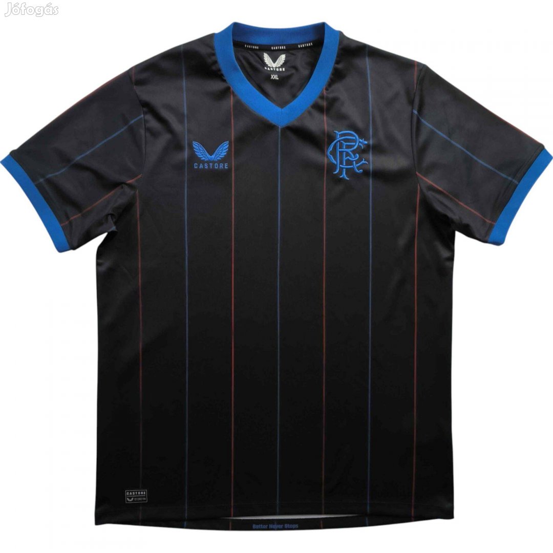 Rangers 2022-23 Castore negyedik számú foci mez XXL-es