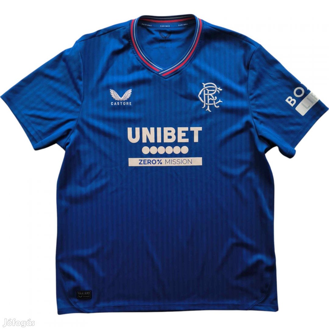 Rangers 2023-24 Castore hazai foci mez XL-es