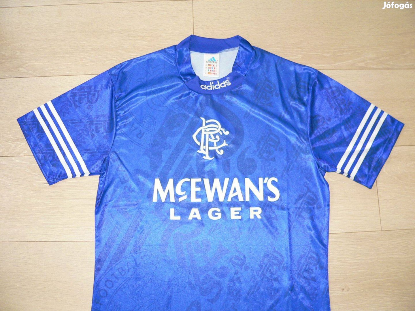 Rangers FC rövid ujjú mez 1994 - Adidas (L)