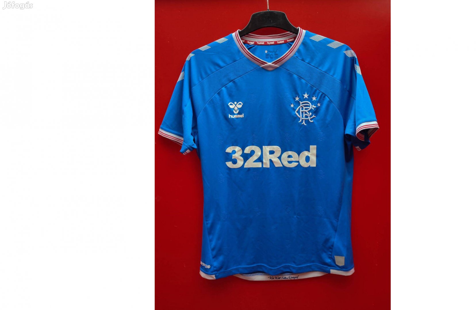 Rangers eredeti Hummel 2019-2020 kék mez (L)