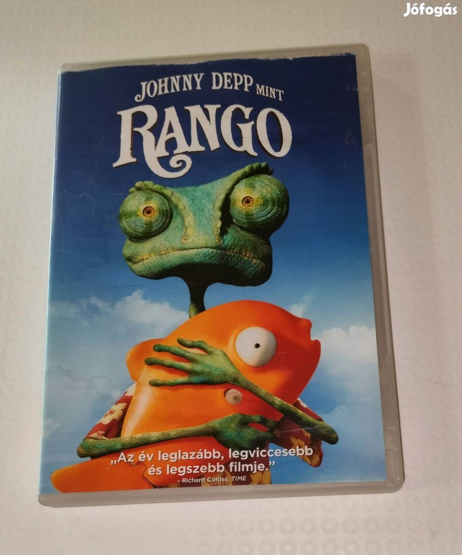 Rango dvd Johnny Depp 