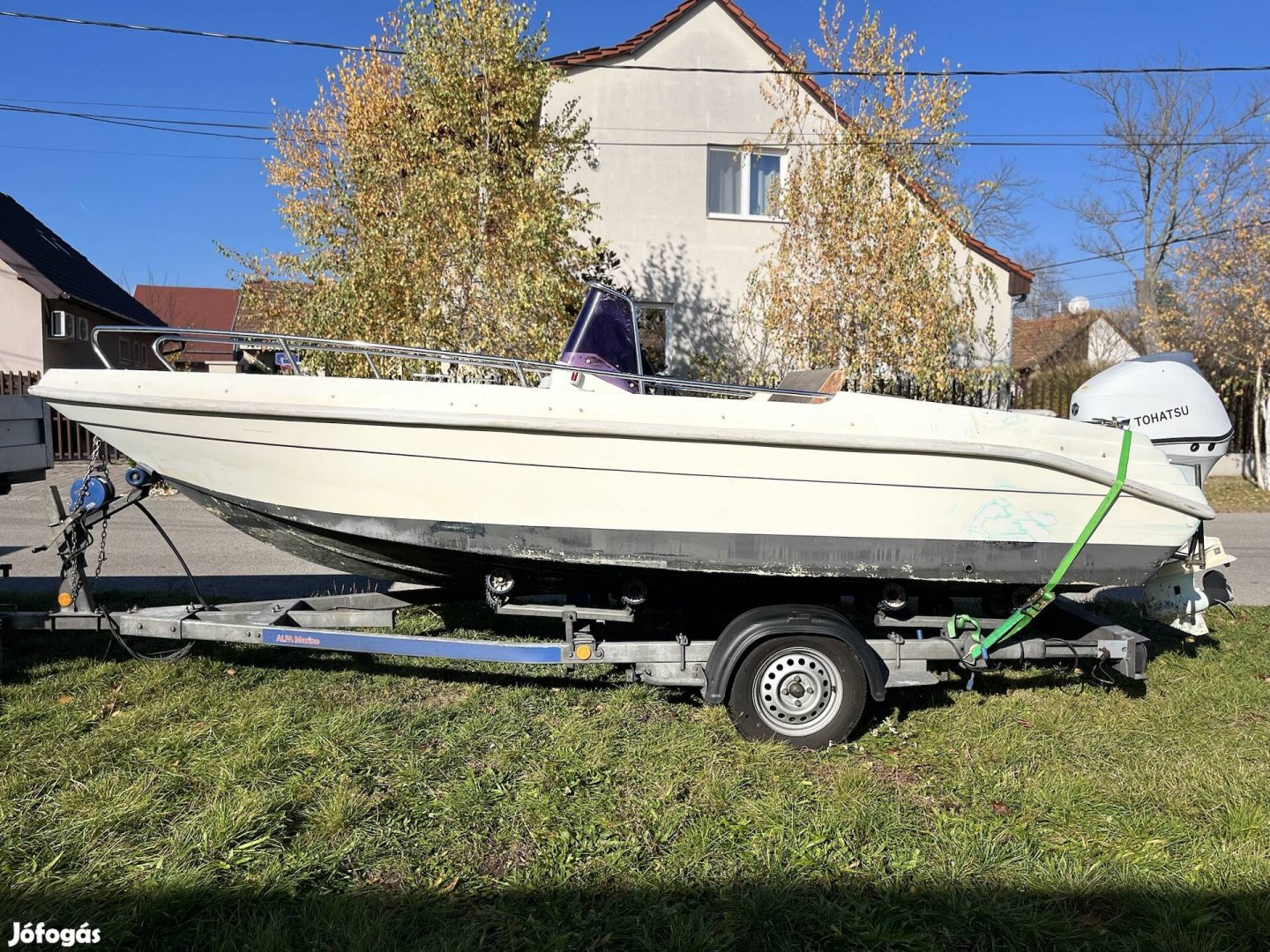 Ranieri Shadow 500 17" Open motorcsónak test csónakmotor 20LE