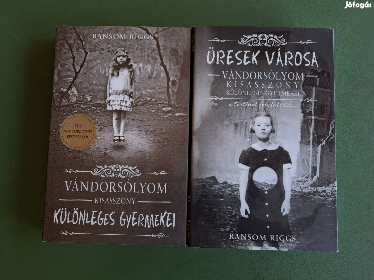 Ransom Riggs: Vándorsólyom kisasszony+Üresek városa