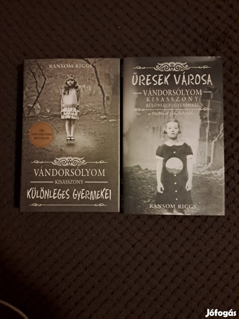 Ransom Riggs: Vándorsólyom kisasszony sorozat 1-2.