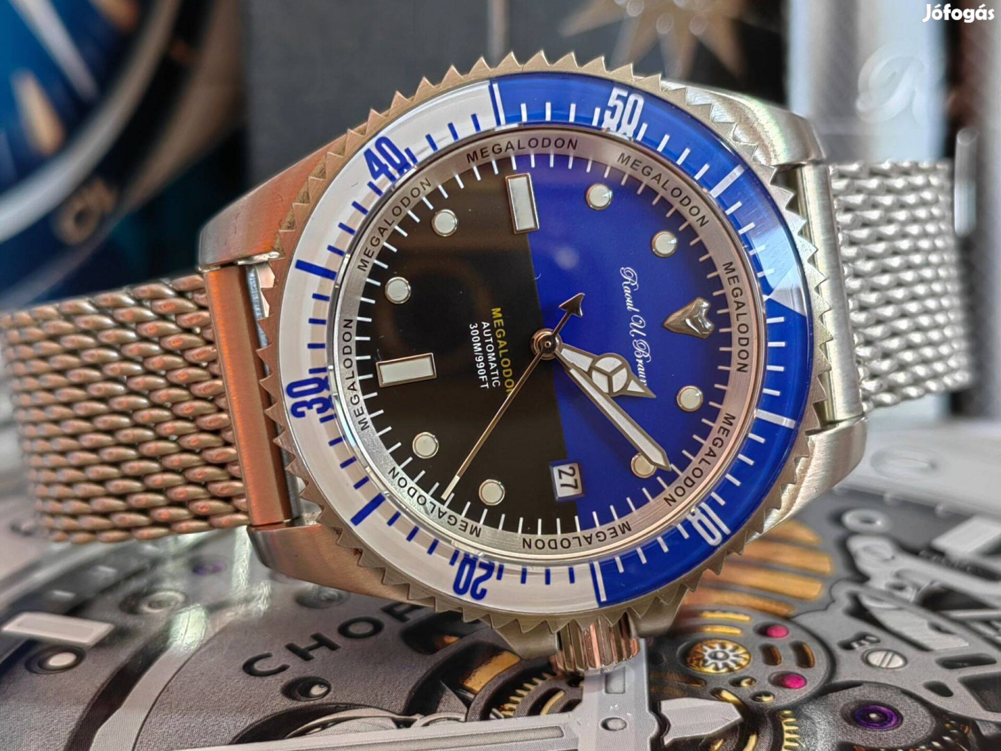 Raoul U. Braun Vadonatúj automata Megalodon 133 darabos