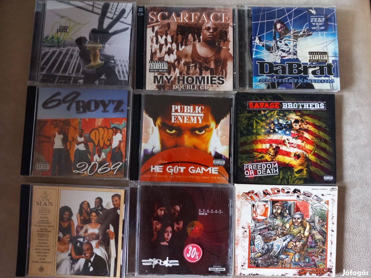 Rap,Hiphop cd