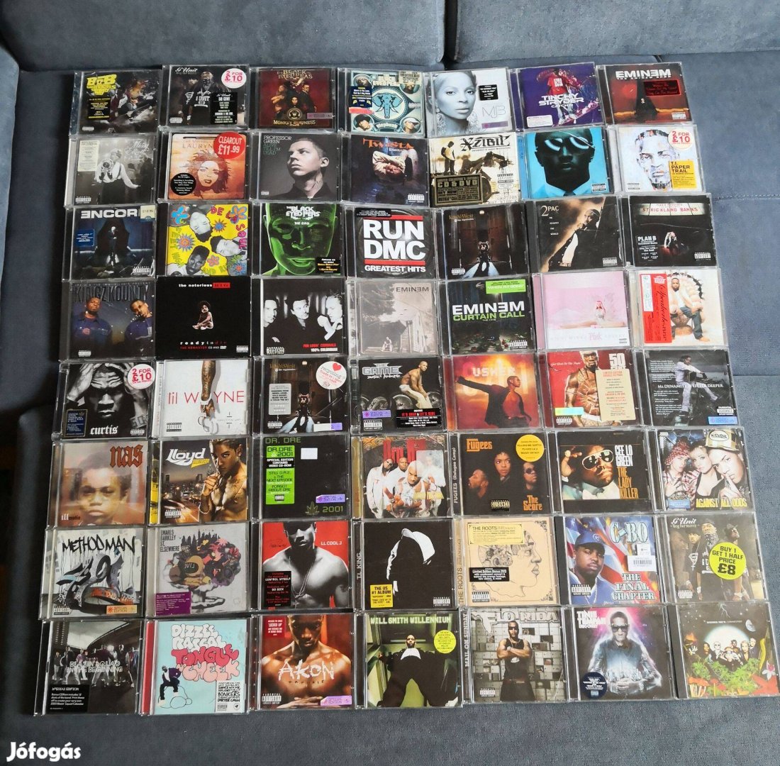 Rap hiphop cd albumok