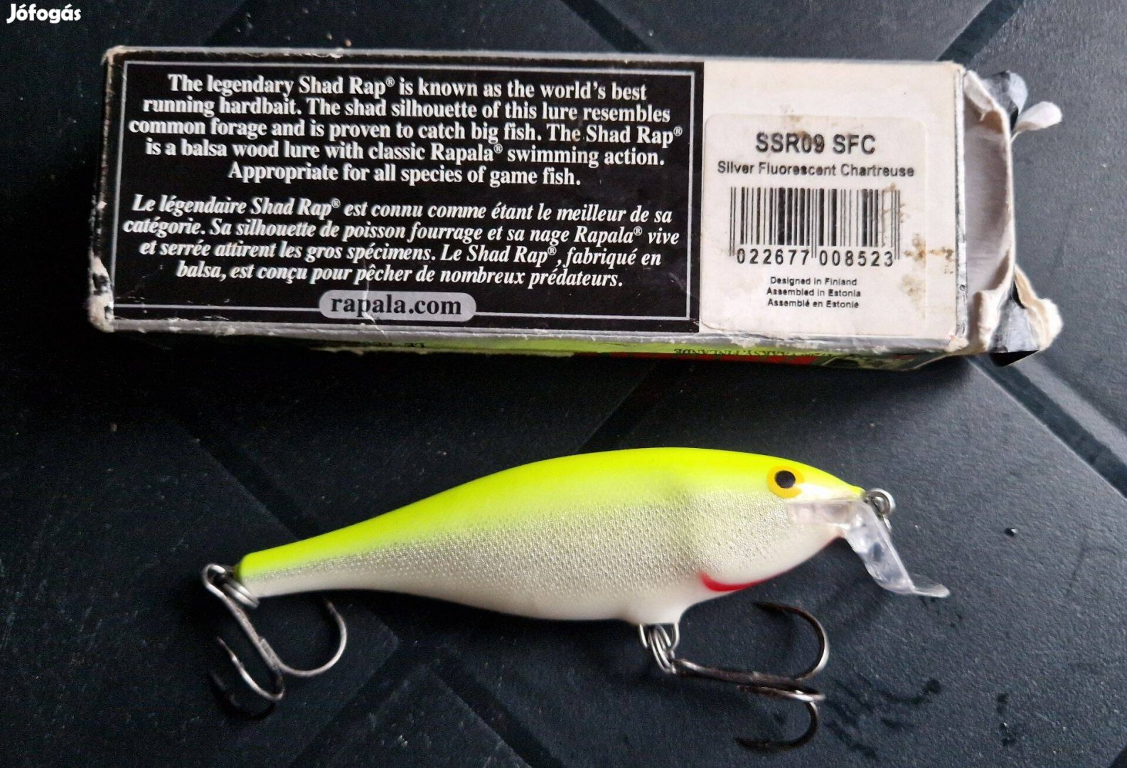 Rapala Shallow Shad Rap SSR09 SFC ujszerü