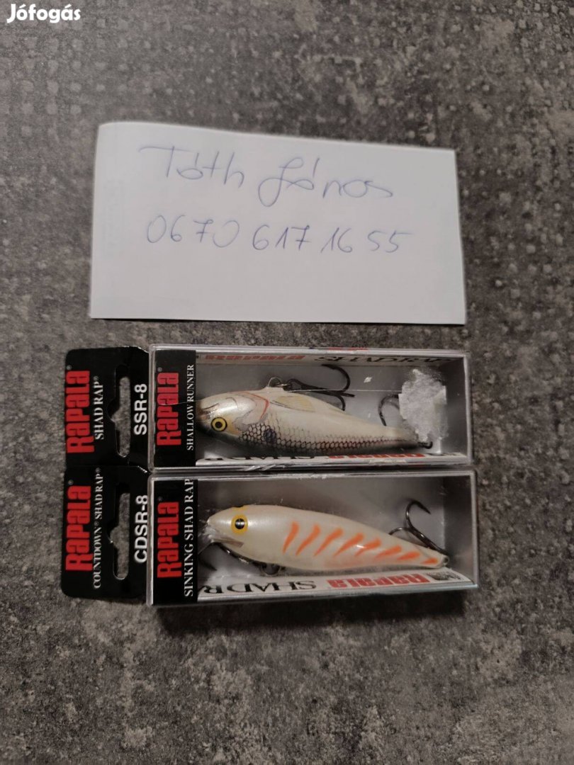 Rapala cdsr ssr 8 wobbler