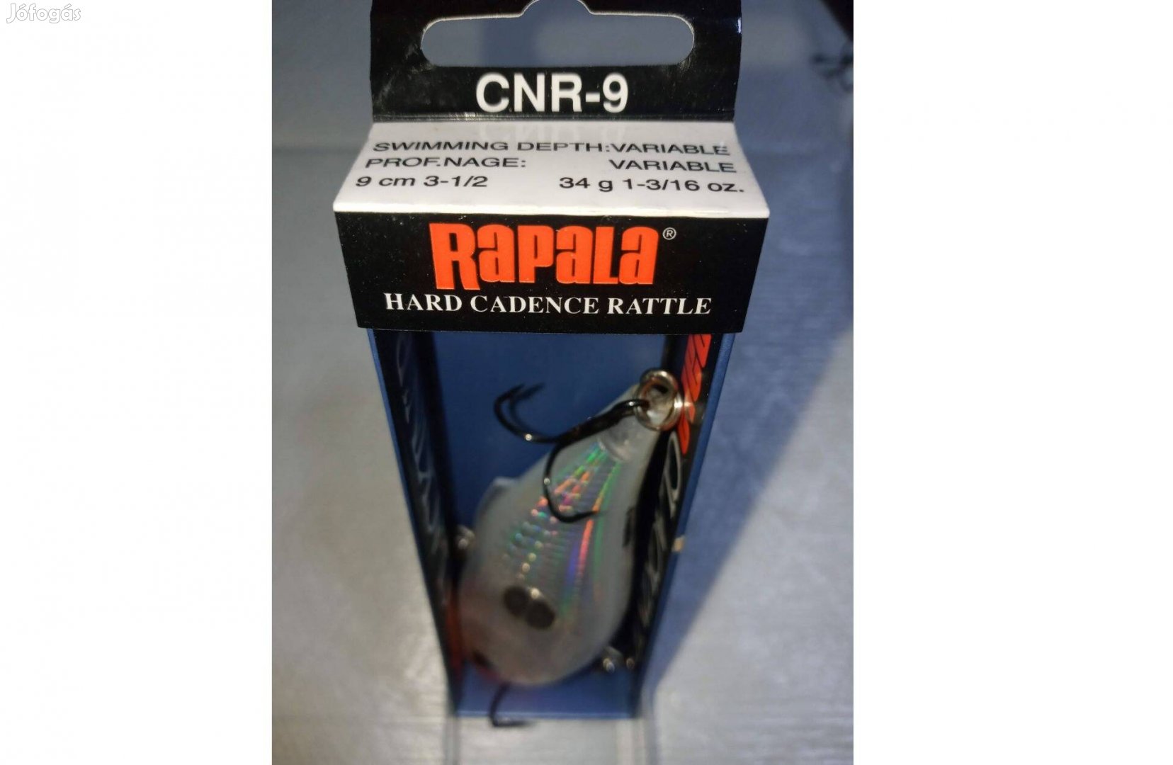 Rapala vertikális wobbler