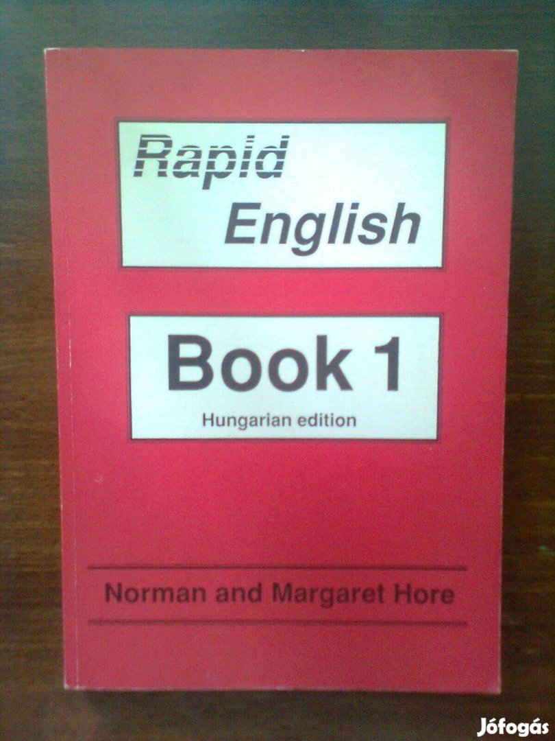 Rapid English Book 1 (angol nyelvkönyv)