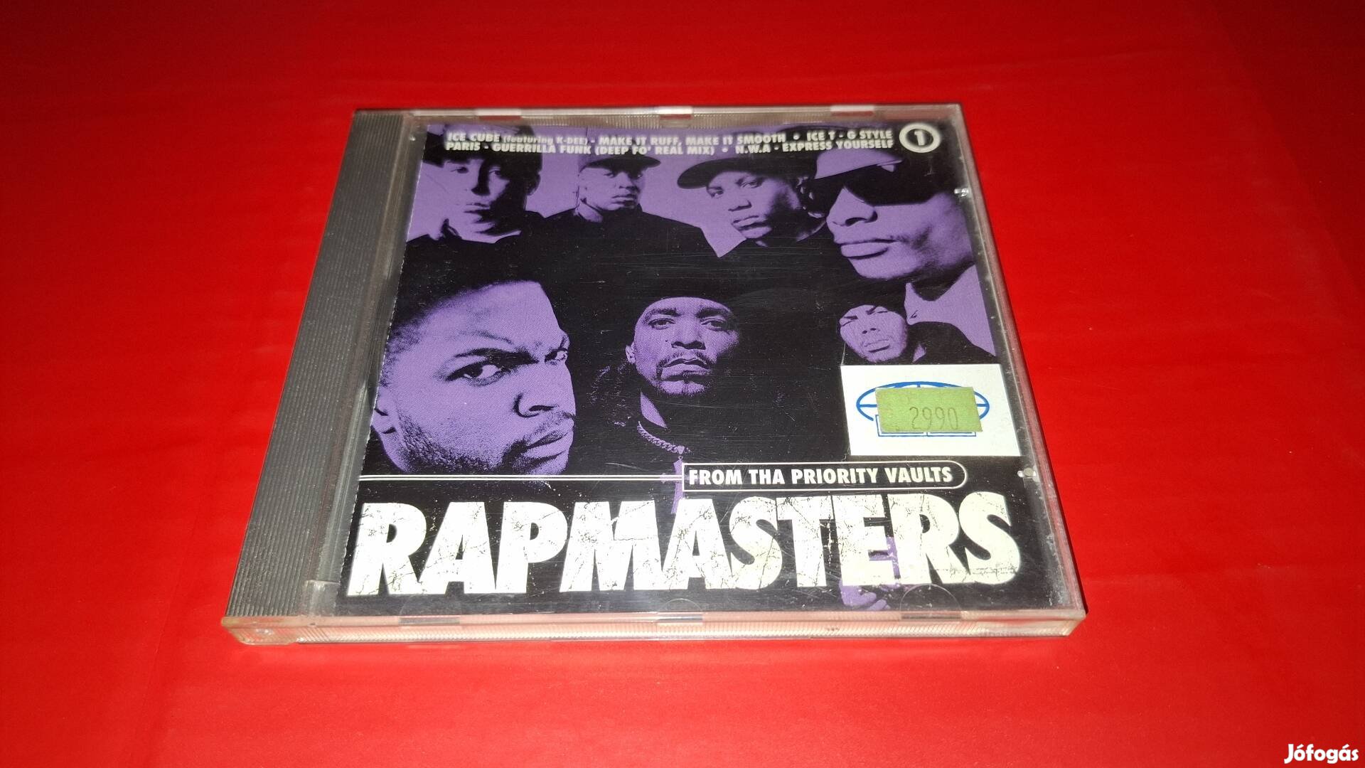 Rapmaster From tha priority vaults Vol.1  Cd 1996