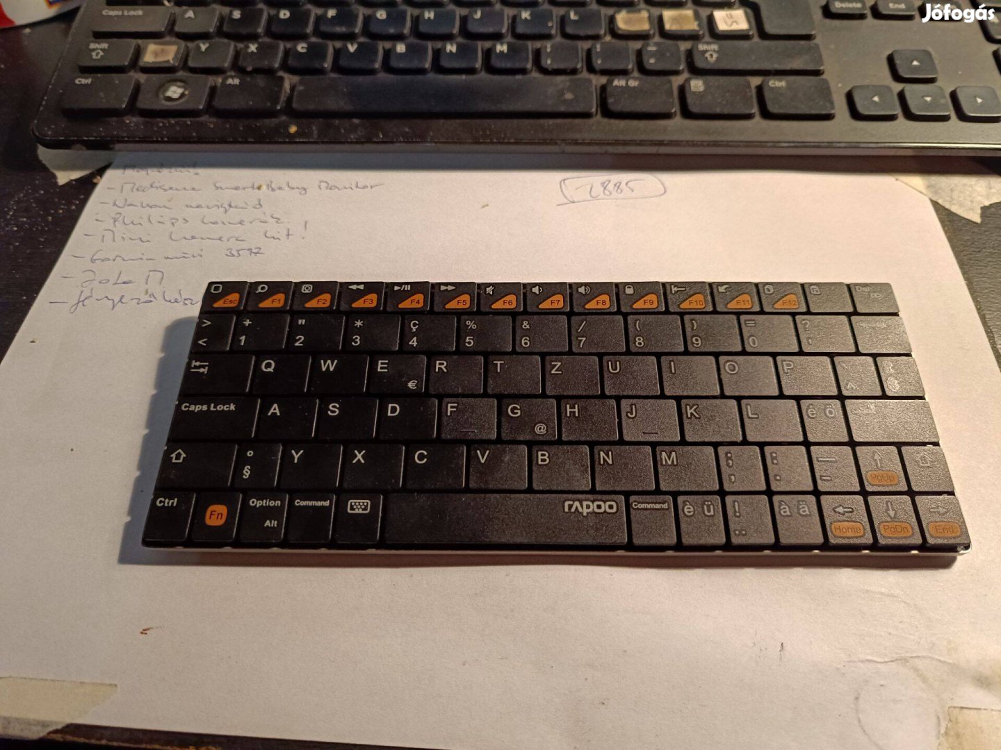 Rapoo BT ultra vékony billentyűzet E6300 (zozizo)