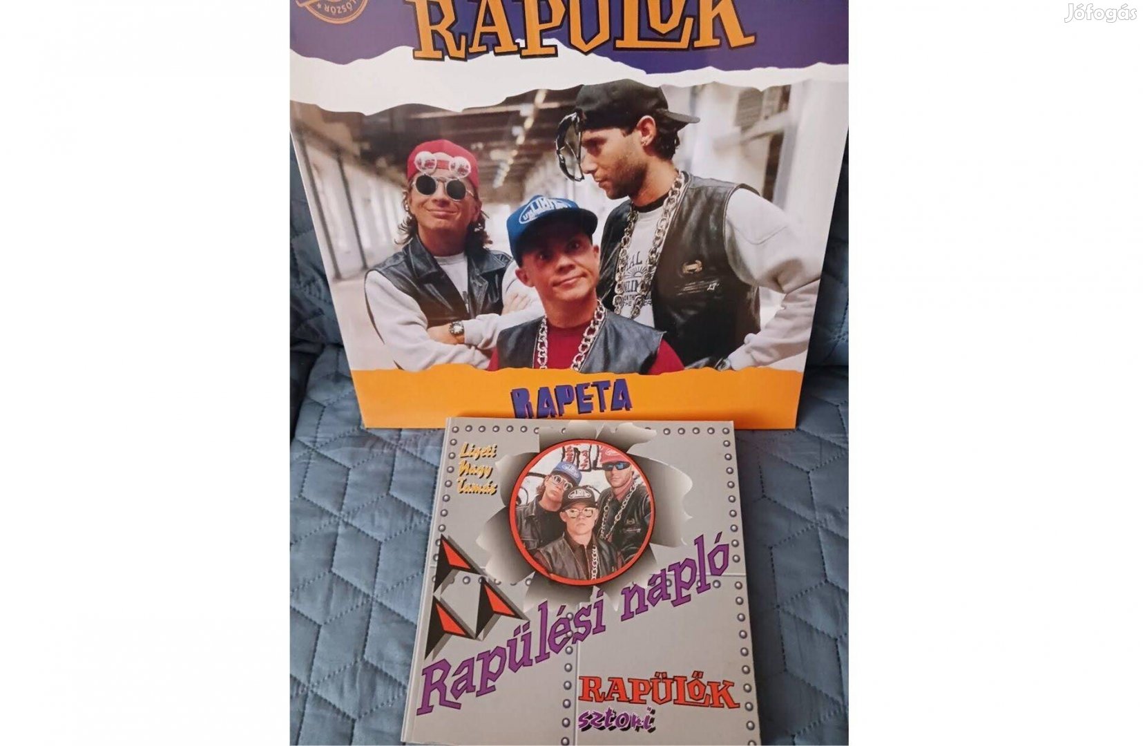 Rapülők bakelit lemez+ Rapülési napló:)