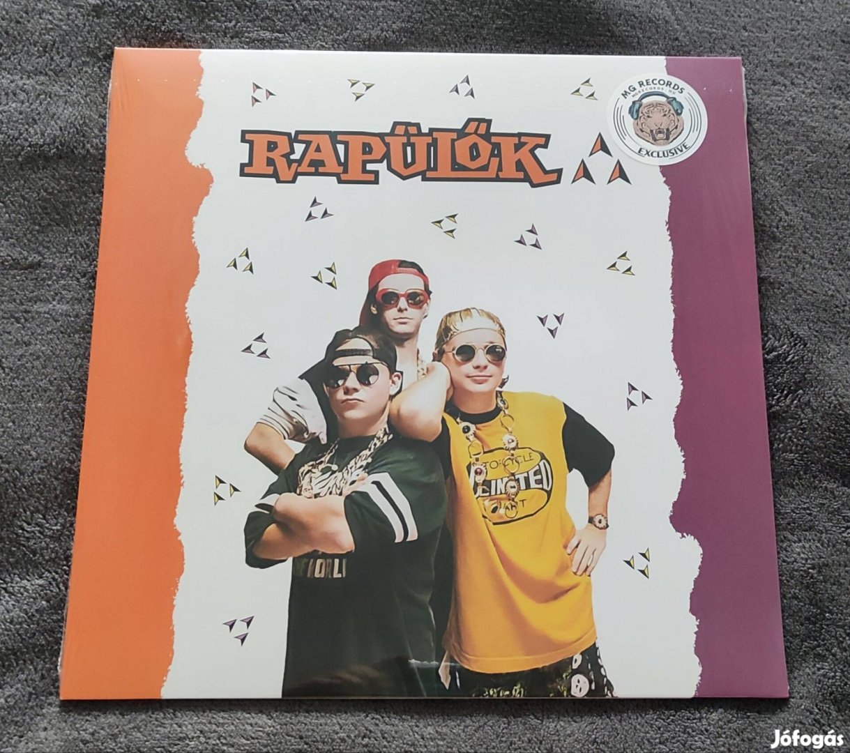 Rapülők új, sorszámozott limitált splatter vinyl eladó